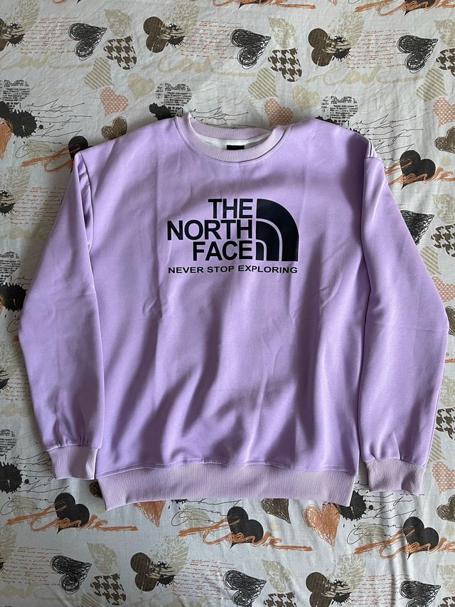 Sudadera The North Face morada