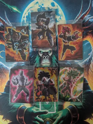 22 cartas Dragon Ball Itajaga rareza N