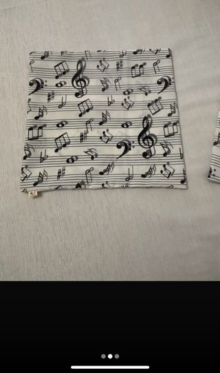 Copricuscini musicali 35x35