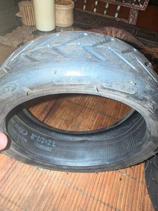 2 Cubiertas  con cámaras para patinete electrico