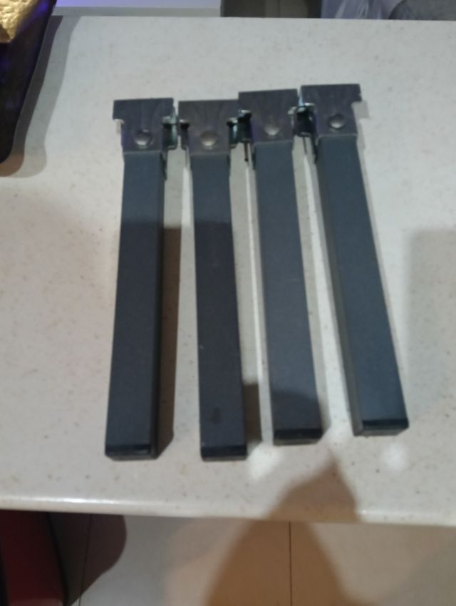 Patas cama - 4uds. metal