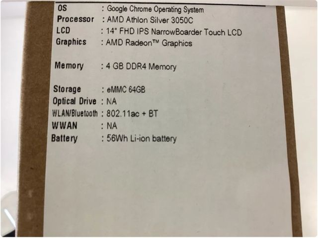 Acer Chromebook Spin 514 (64GB)