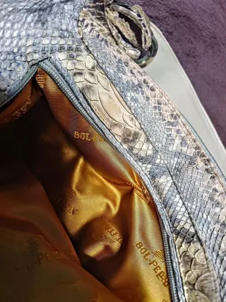 Bolso Bol-Perdix piel serpiente