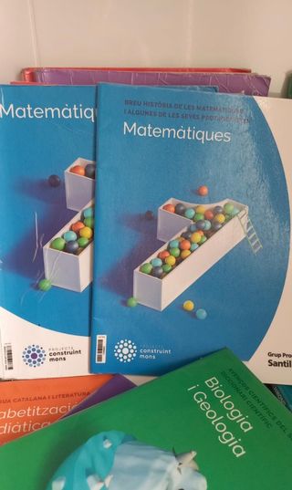 Lote libros 1 ESO 