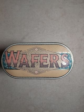 Caja vintage Wafers Ginger