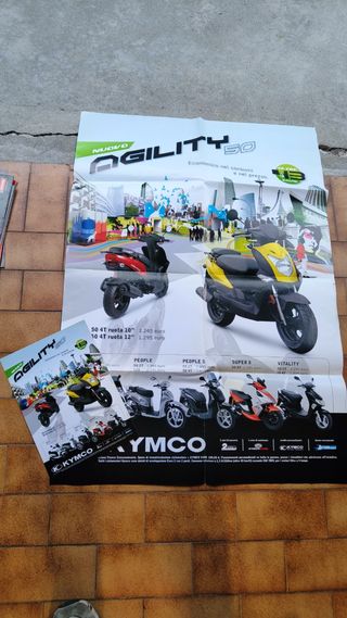 Depliant e poster KYMCO Agility 50
