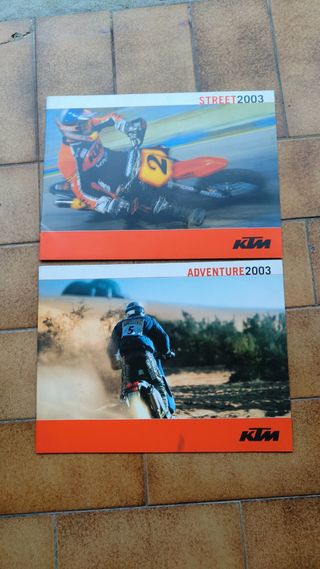 Depliant KTM Street & Adventure 2003