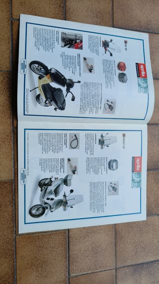 Aprilia catalogo Accessori Moto e scooter 1997