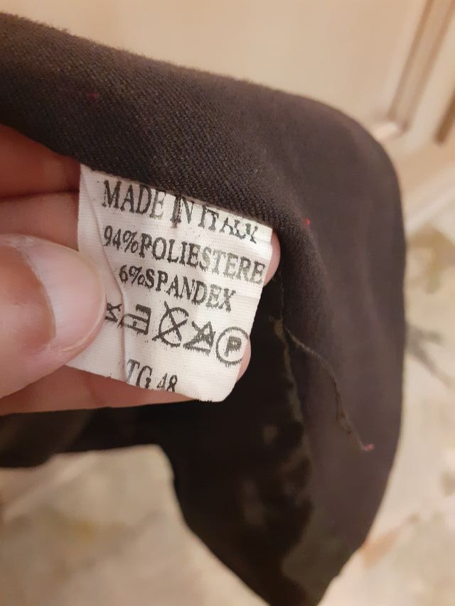 Tailleur Completo giacca e pantaloni marrone