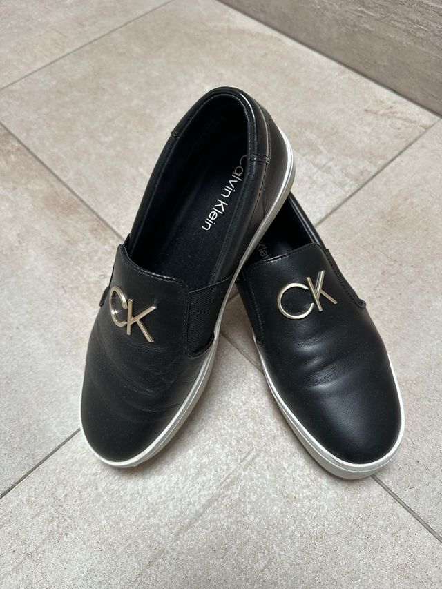 Zapatillas Calvin Klein CK negras