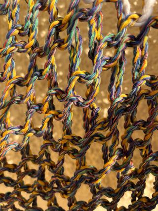 Hamaca tejida a mano - algodón