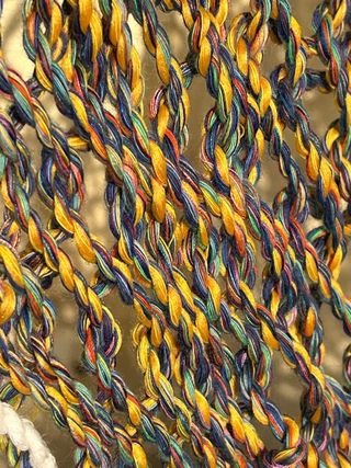 Hamaca tejida a mano - algodón