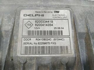 8200334419 centralita motor renault megane 410879
