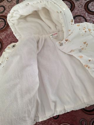 Giubbino Prenatal bimba 1-3 mesi 56cm 