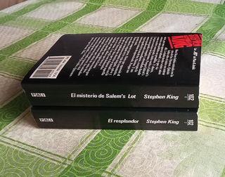 Lote 2 libros Stephen King