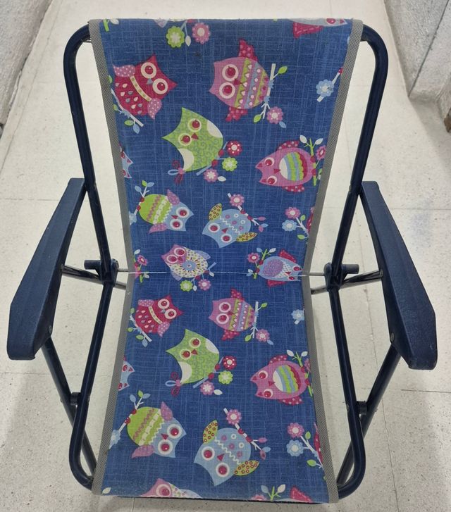 Silla plegable infantil.