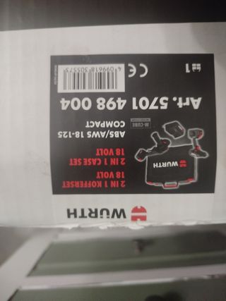 WURTH Taladro 18V 2 en 1