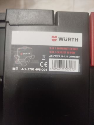 WURTH Taladro 18V 2 en 1