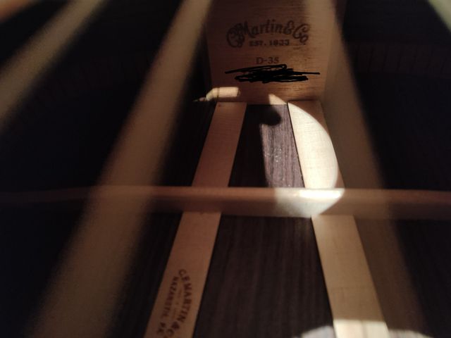 Guitarra Martin D35 acústica como a estrenar