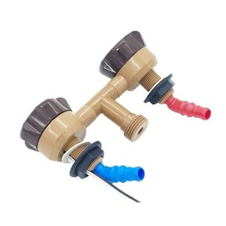 Grifo mezclador caravana Novo marrón