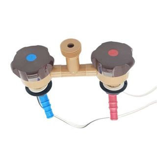 Grifo mezclador caravana Novo marrón