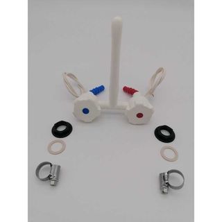 Grifo mezclador caravana Novo blanco