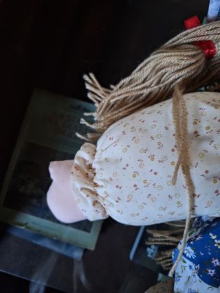 Bambola di stoffa vintage