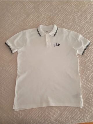 Polo GAP blanco - Talla s