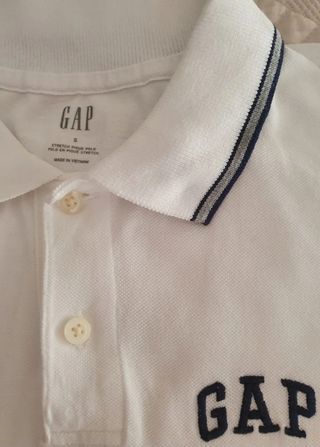 Polo GAP blanco - Talla s