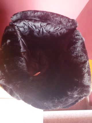 Gorro de invierno ruso negro