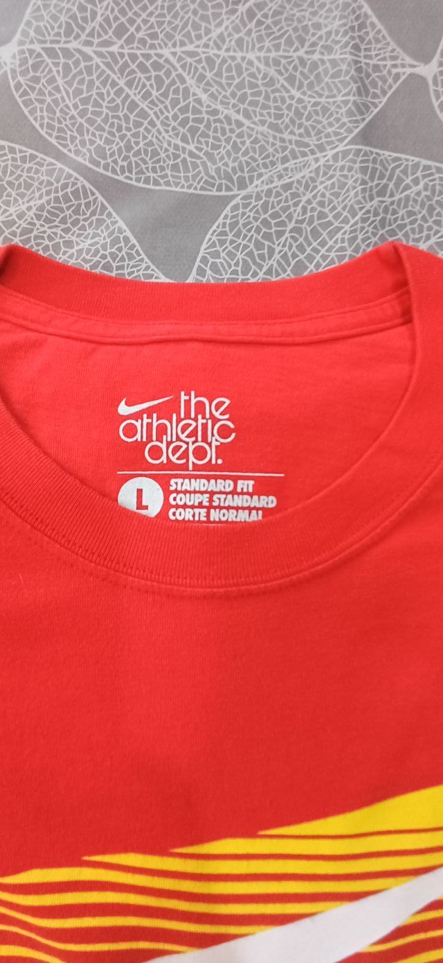 Camiseta Nike roja talla L - Just Do It