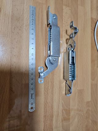 2 Bisagras plegables con resorte