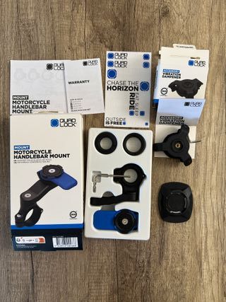 Soportes Quad Lock Fork PRO Handlebar Mirror 