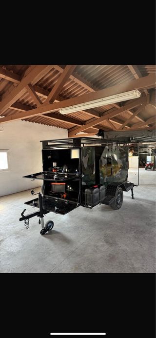 Remolque camper ligero