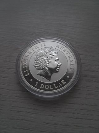Moneda Plata Kookaburra 2014