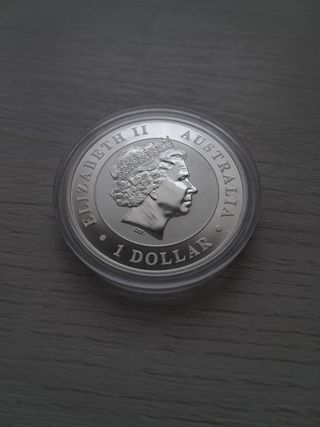 Moneda Plata Kookaburra 2014