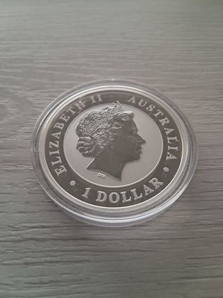 Moneda Plata Kookaburra 2014