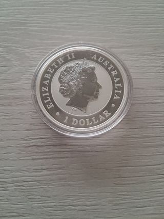 Moneda Plata Kookaburra 2014