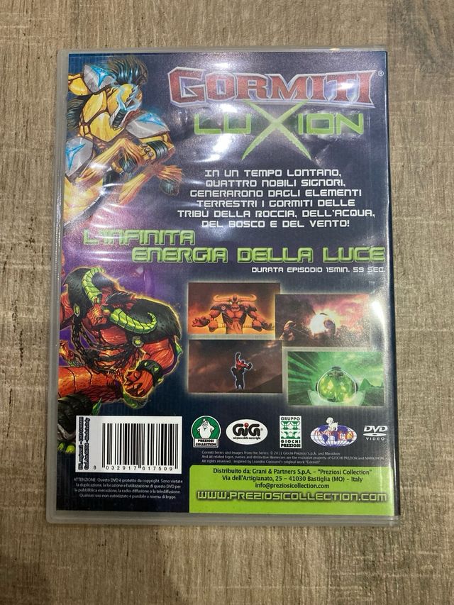 DVD Gormiti Luxion - L'Infinita Energia della Luce