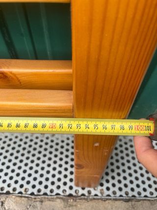 2 cabeceros cama 90 pino macizo