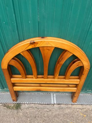 2 cabeceros cama 90 pino macizo
