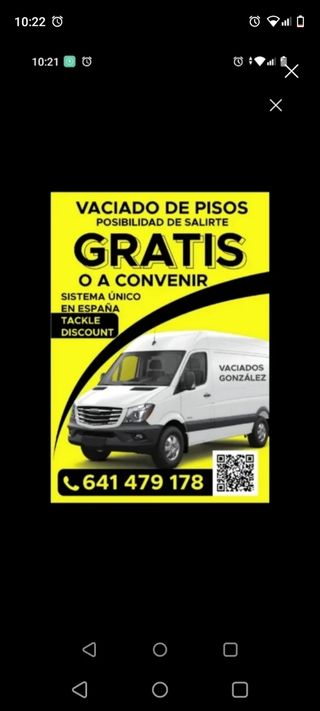 Vacío pisos 
