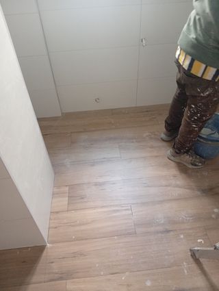 Azulejos baño: suelo y pared