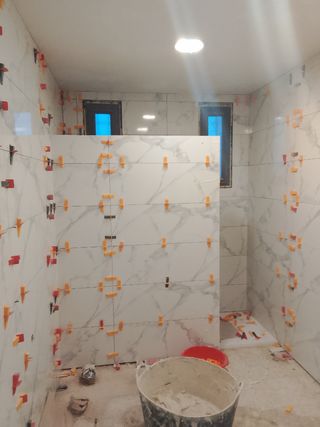 Azulejos baño: suelo y pared