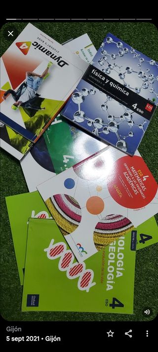 Libros 4 ESO Colegio Montedeva 
