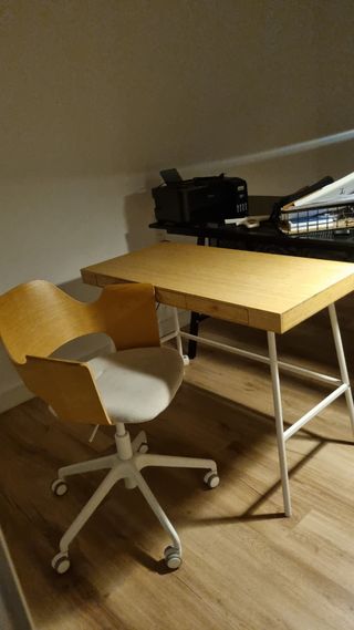 Escritorio madera blanco - Oficina
