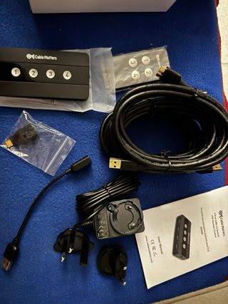 Conmutador USB 3.0 4 puertos