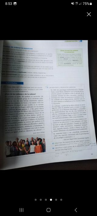 Lengua y literatura 1 bachillerato Anaya.