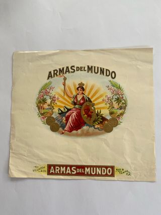 Litografías habilitaciones de puros vitolas