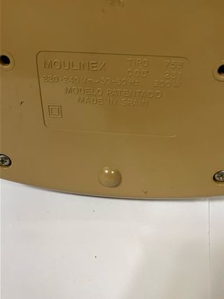 Licuadora Moulinex Vintage